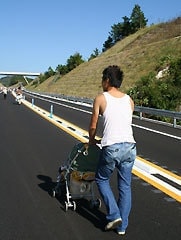 高速道路ウォークイベント